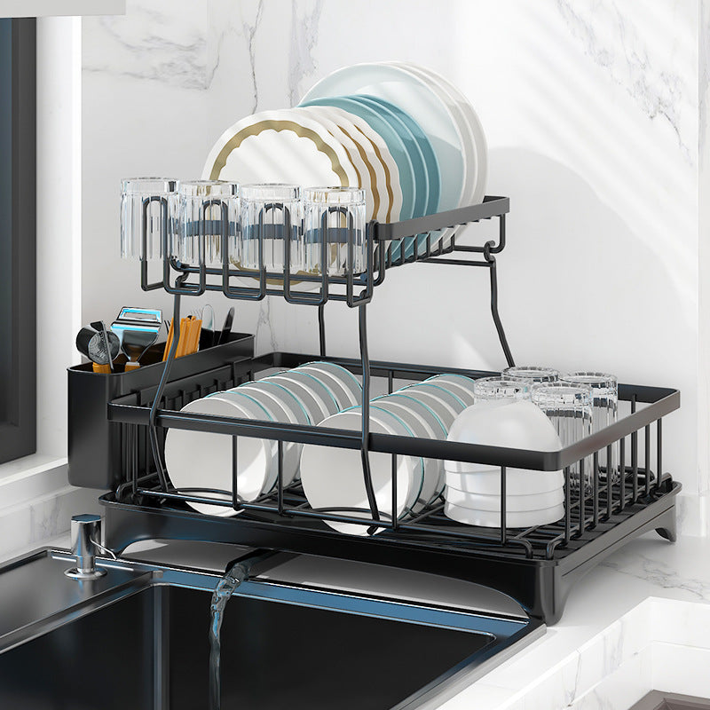 Kitchen Sink Storage Shelf Dish Storage Household