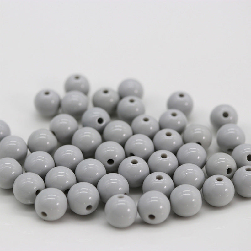 Spring Color Plastic Beads Beaded Jewelry Accessories