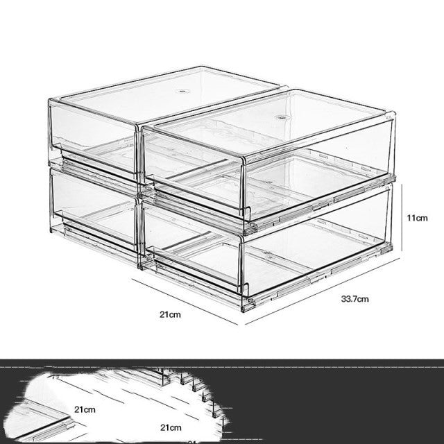 Refrigerator Side Door Storage Box Refrigerator Storage Box