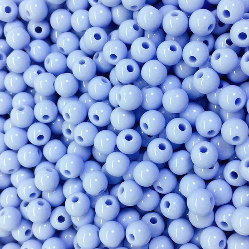 Spring Color Plastic Beads Beaded Jewelry Accessories