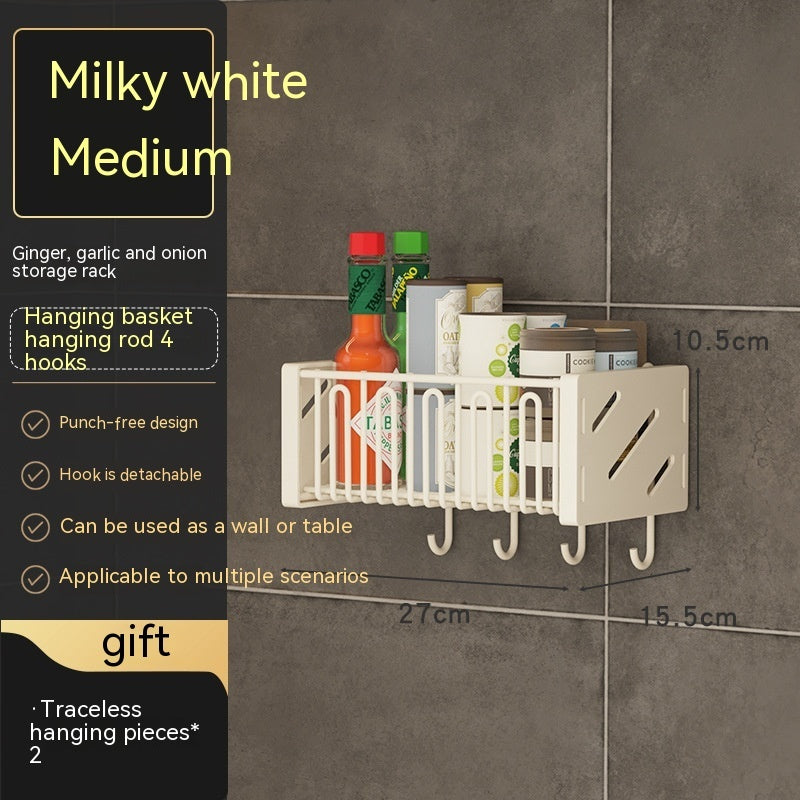 Kitchen Storage Rack Vegetable Seasoning Storage Rack