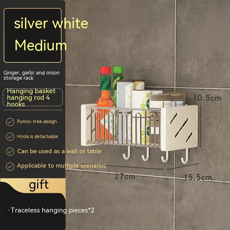 Kitchen Storage Rack Vegetable Seasoning Storage Rack