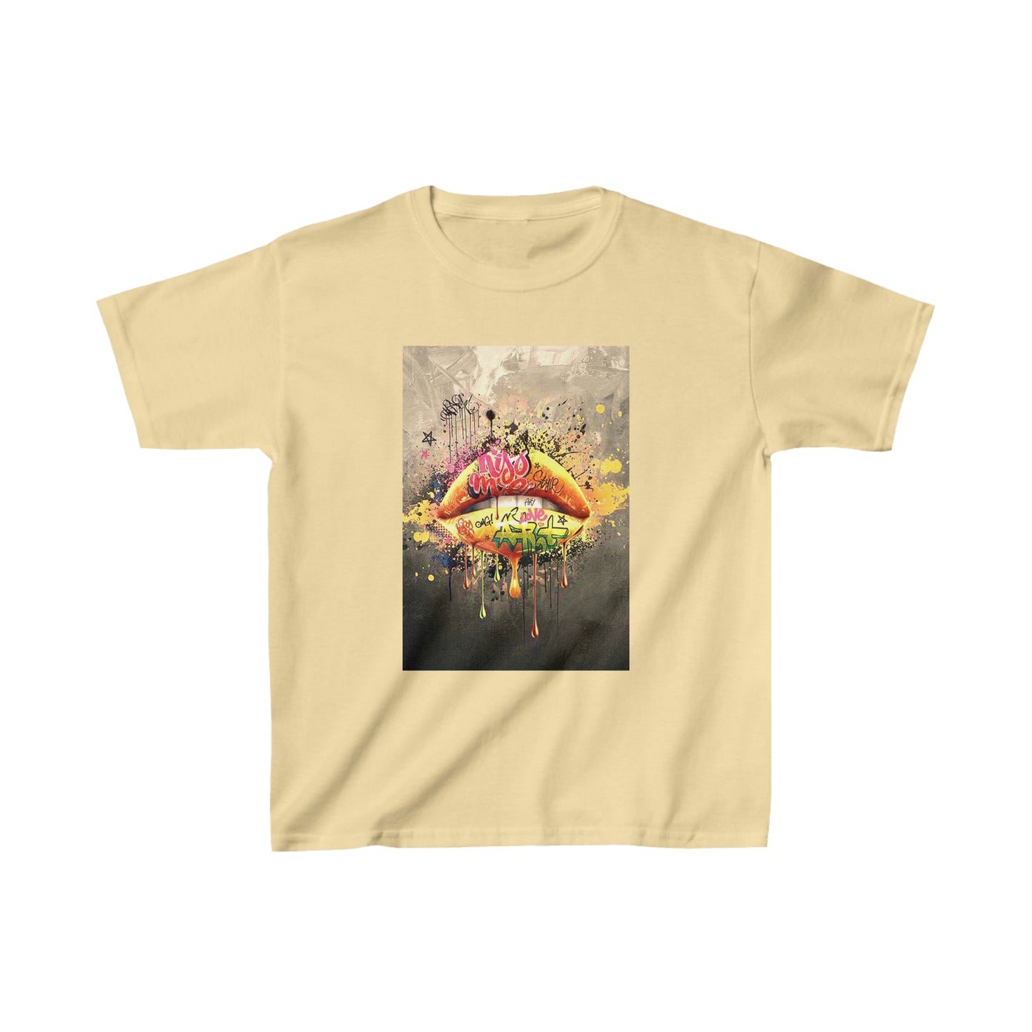 Kids Graffiti Lips T-Shirt