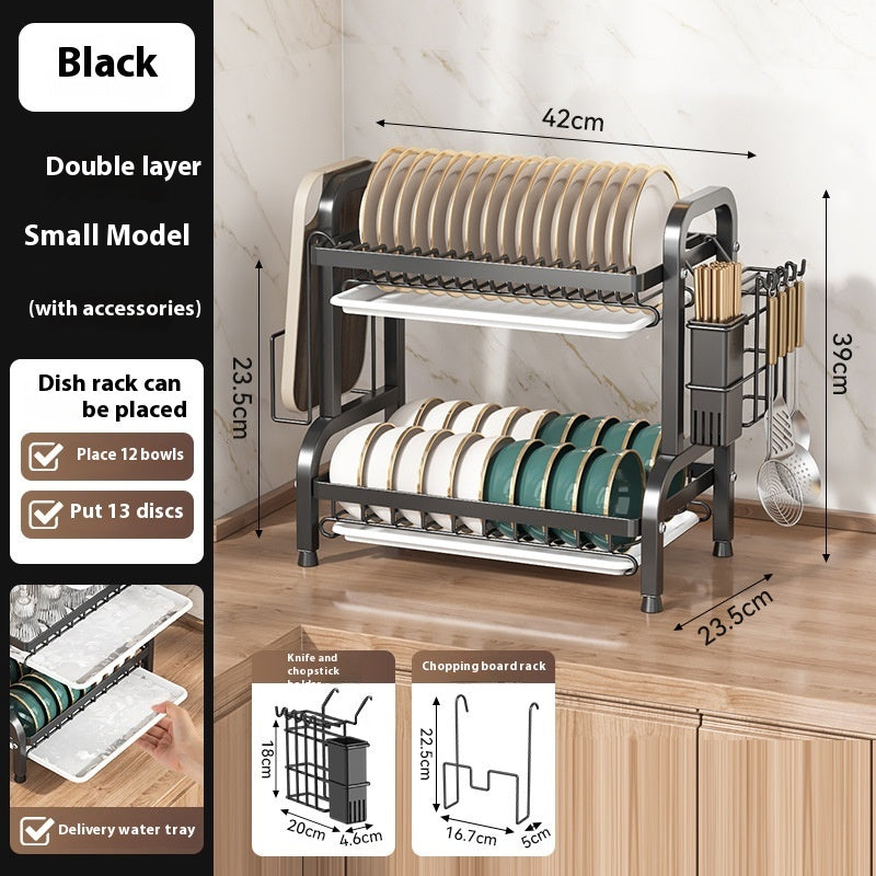 Kitchen Storage Bowl Dish Plate Storage Rack