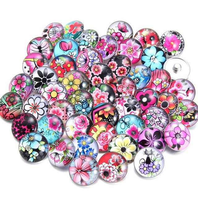 Bracelet Pendant Exotic Glass DIY Clasp Jewelry