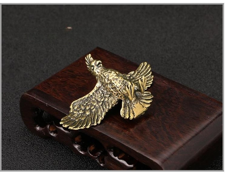 Parrot Brass Ornaments Bronze Statue Childlike Tea Ornaments