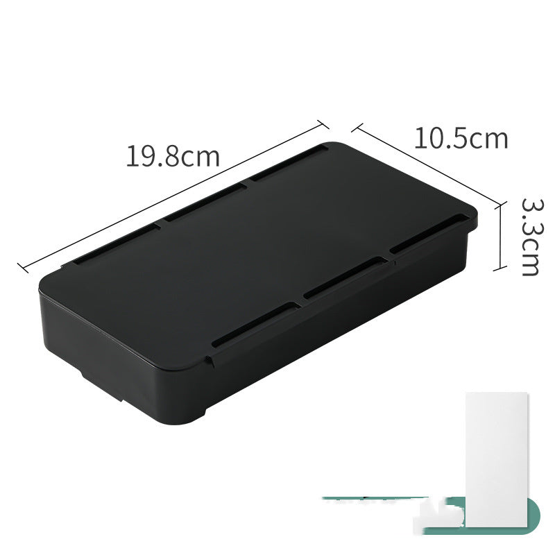 Under-desk Storage Drawer Invisible Storage Box