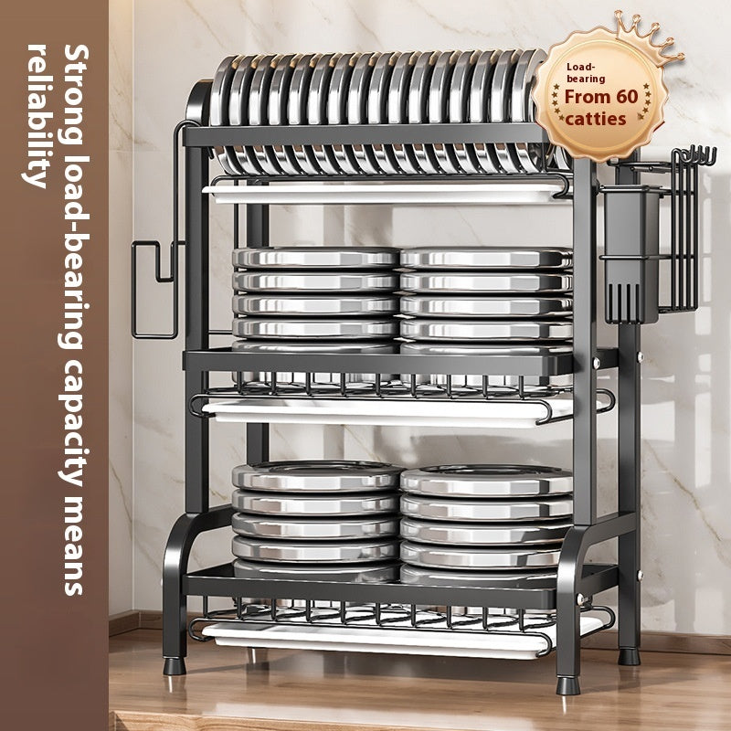 Kitchen Storage Bowl Dish Plate Storage Rack