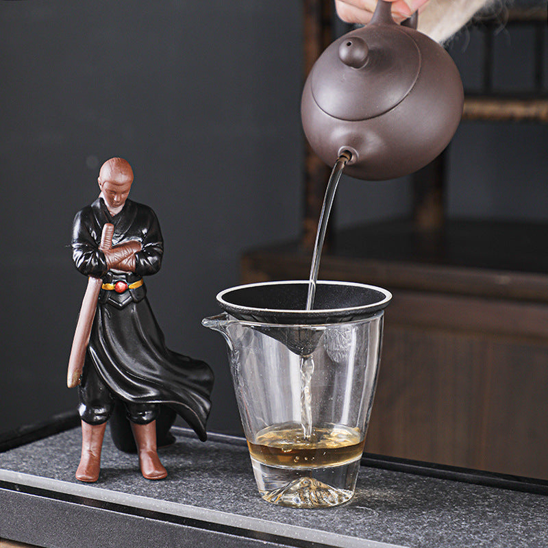 Creative Purple Sand Tea Strainer Tea Ornaments Ornaments