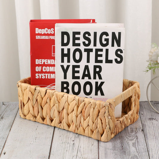 Straw Storage Simple Home Storage Basket