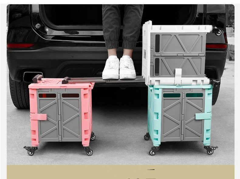 Folding Storage Of Automobile Backup Storage Box