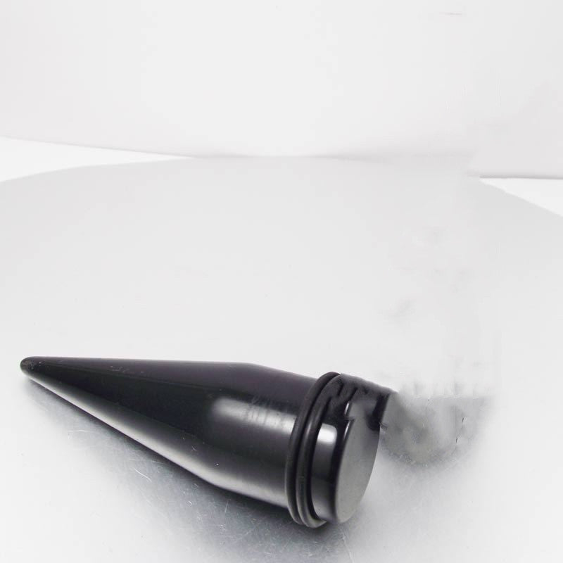 Acrylic Large Size Black Ear Piercing Jewelry