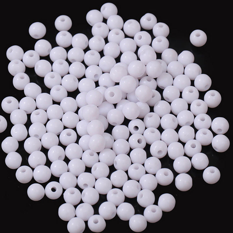 Spring Color Plastic Beads Beaded Jewelry Accessories