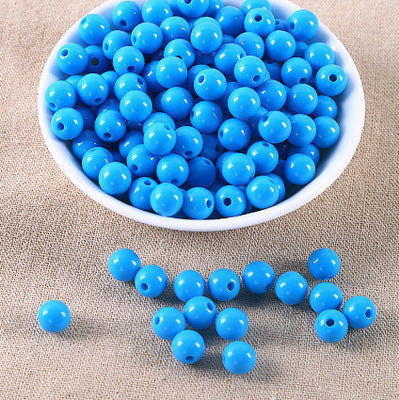 Spring Color Plastic Beads Beaded Jewelry Accessories
