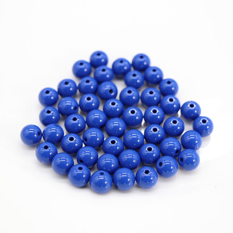 Spring Color Plastic Beads Beaded Jewelry Accessories