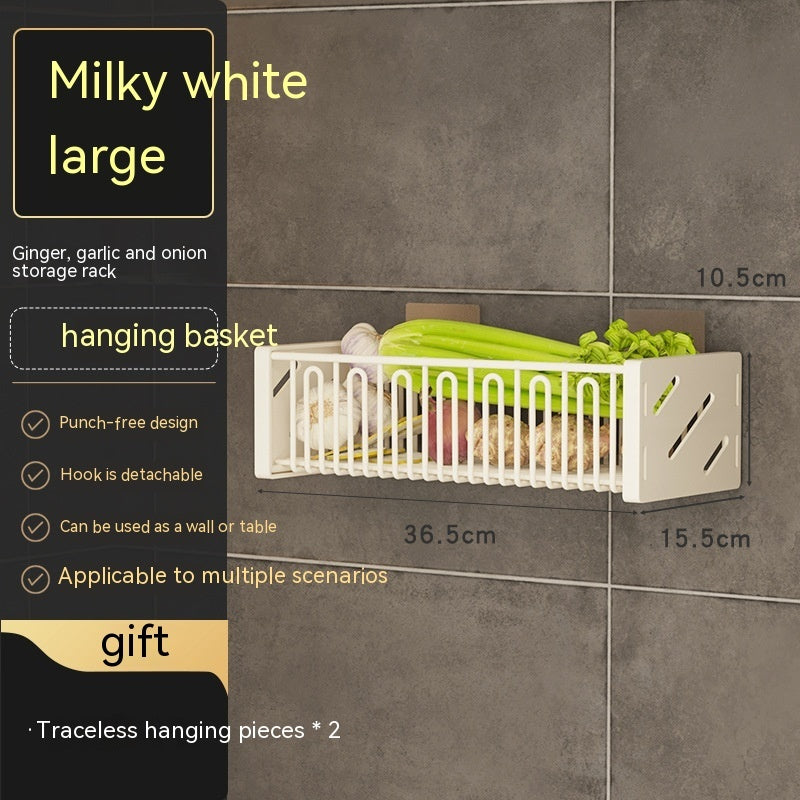 Kitchen Storage Rack Vegetable Seasoning Storage Rack