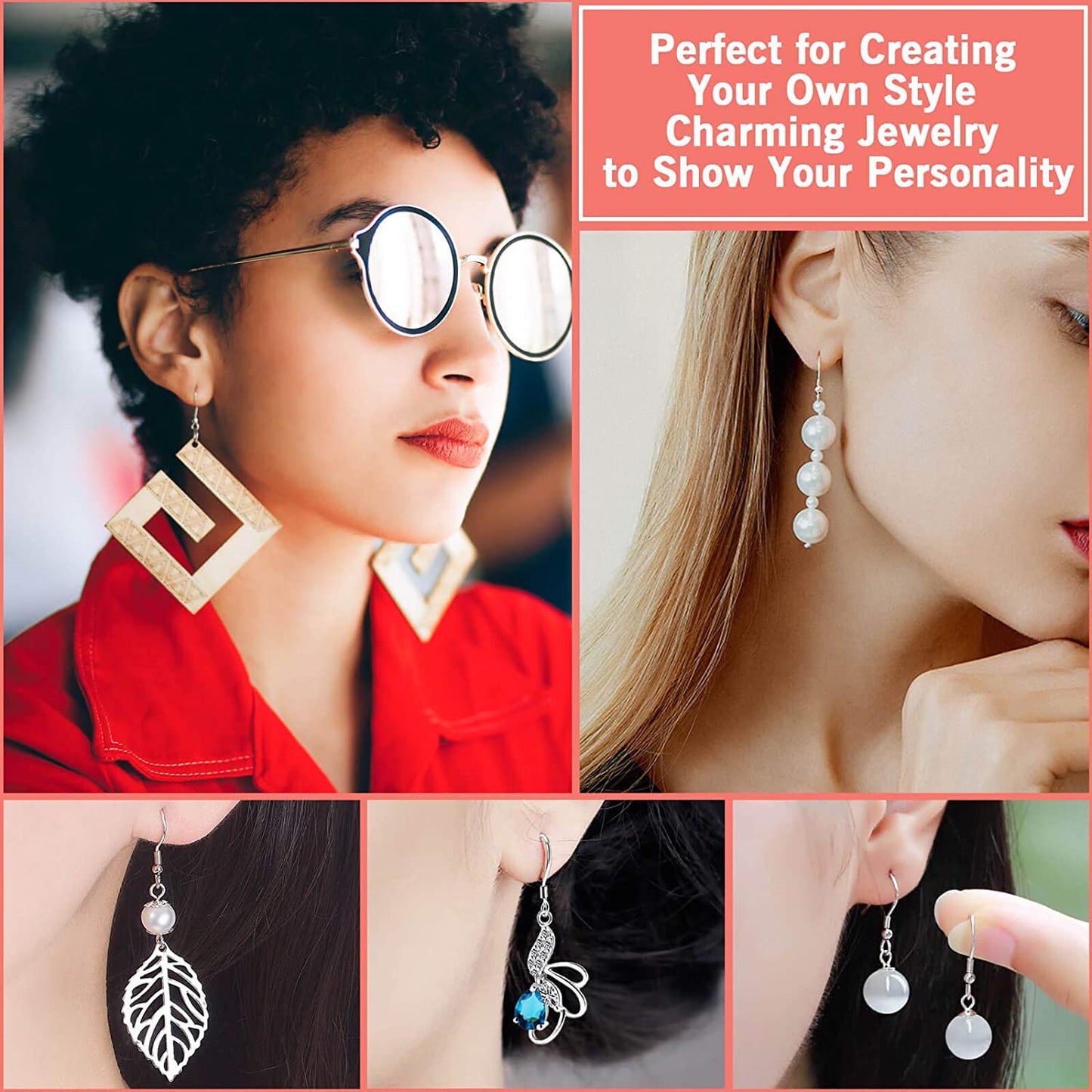 Hook Earplugs Ring Earrings Jewelry