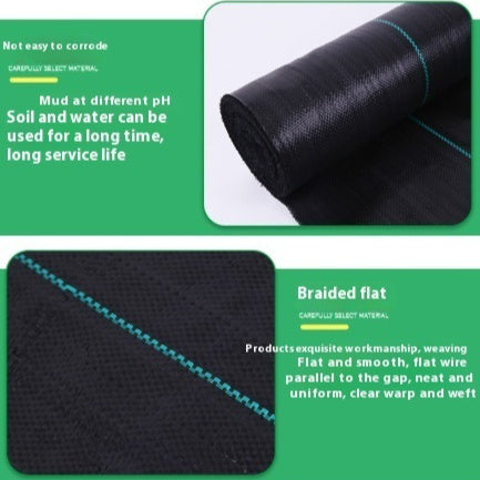 Pp Grass Cloth Greenhouse Garden Permeable Weed Barrier Control Mat