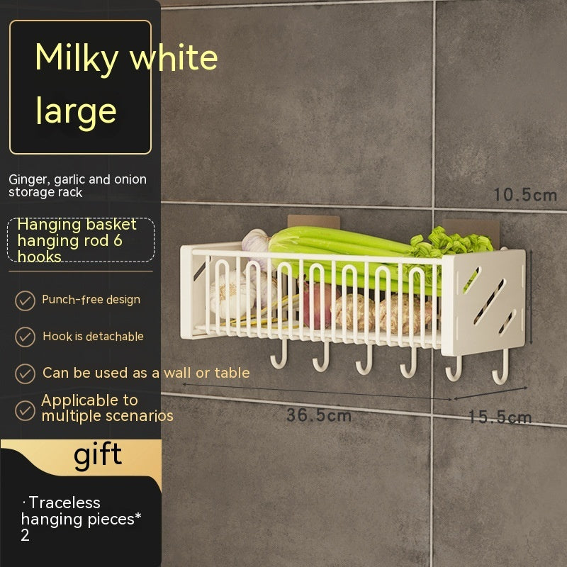 Kitchen Storage Rack Vegetable Seasoning Storage Rack