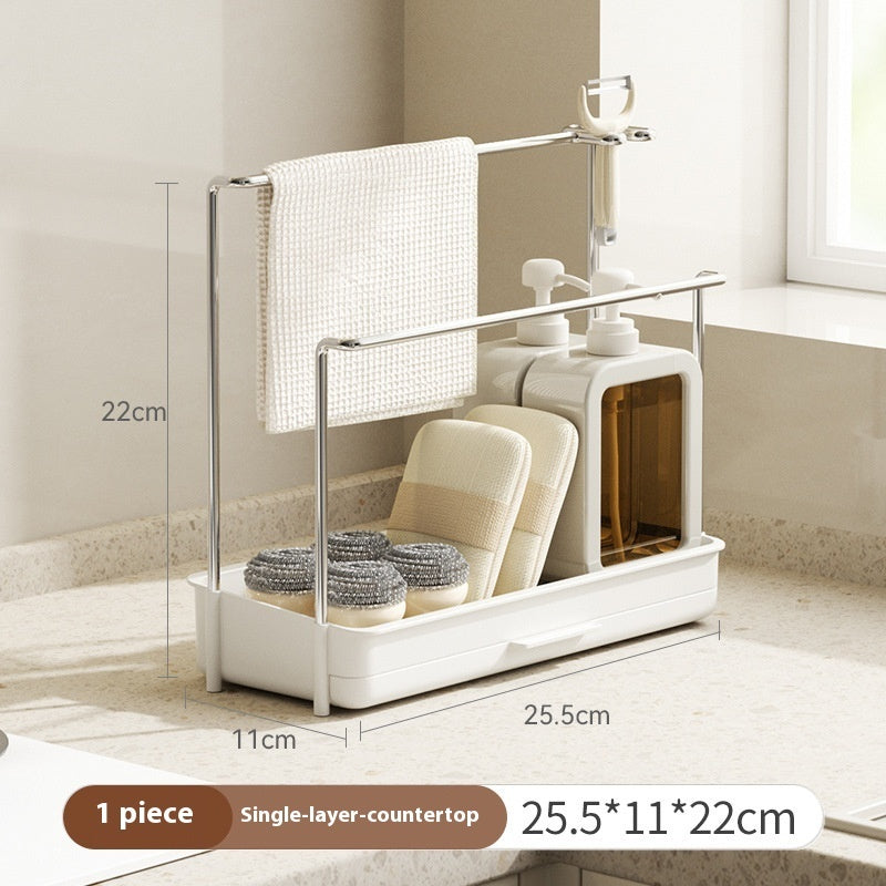 Multi-layer Rag Storage Rack Kitchen Storage Rack