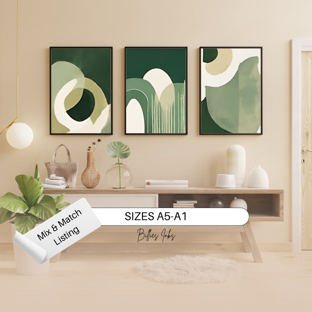 Choice of 30 Images, Boho Mix and Match Prints Collection