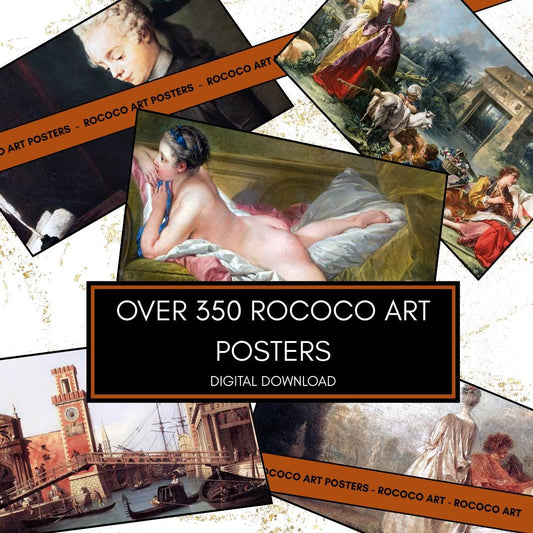 350+ Rococo Digital Art Prints