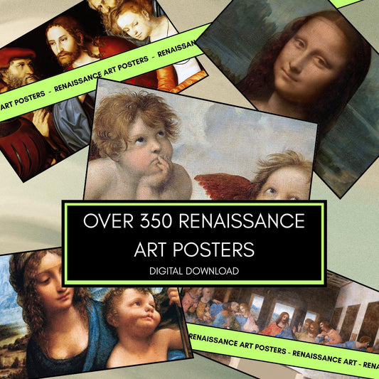 350+ Renaissance Digital Art Prints