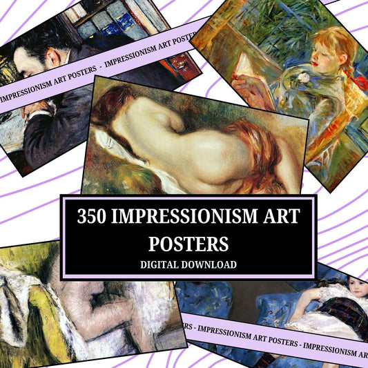 350 Impressionism Digital Art Prints
