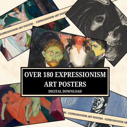 180+ Expressionism Digital Art Prints
