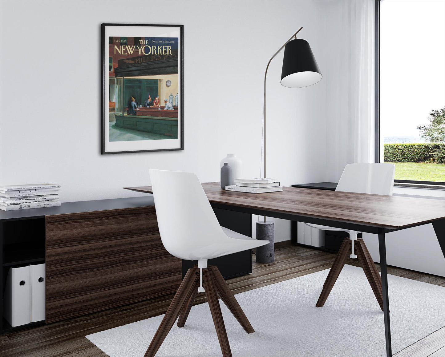 99 New Yorker Style Digital Posters