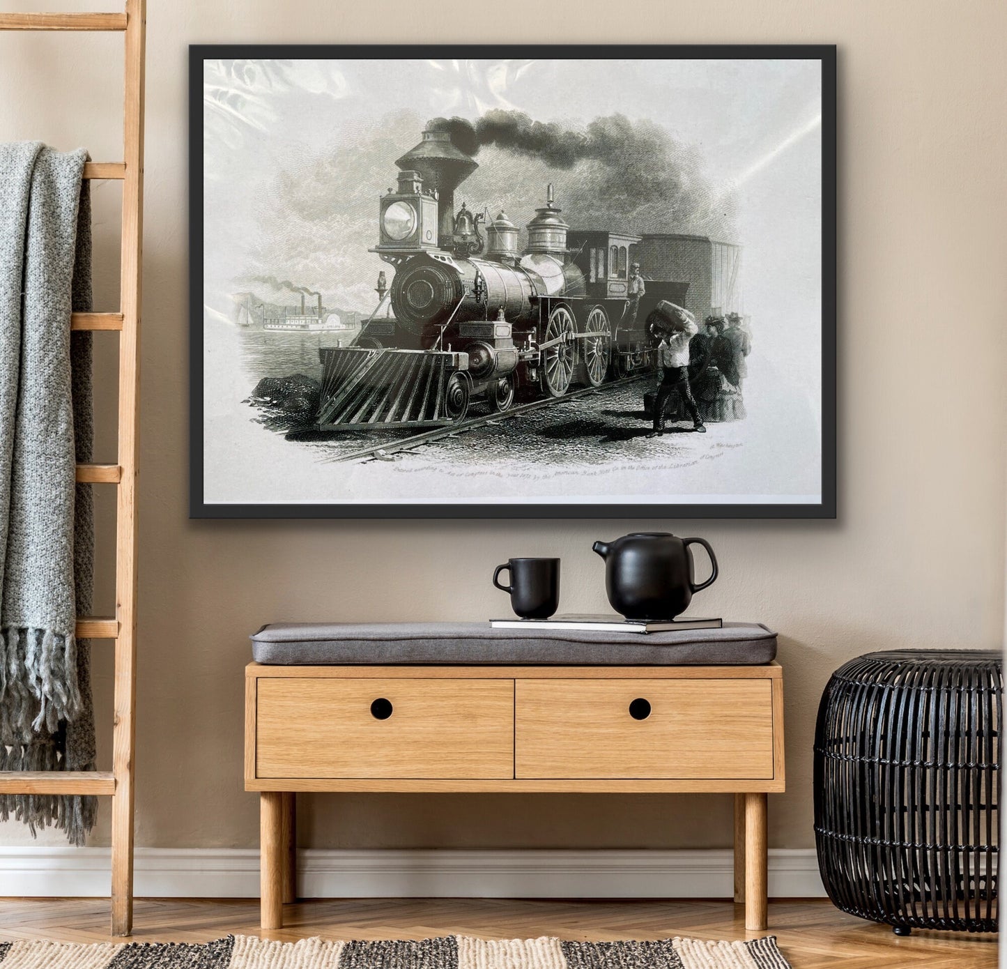 Train Locomotive Print
